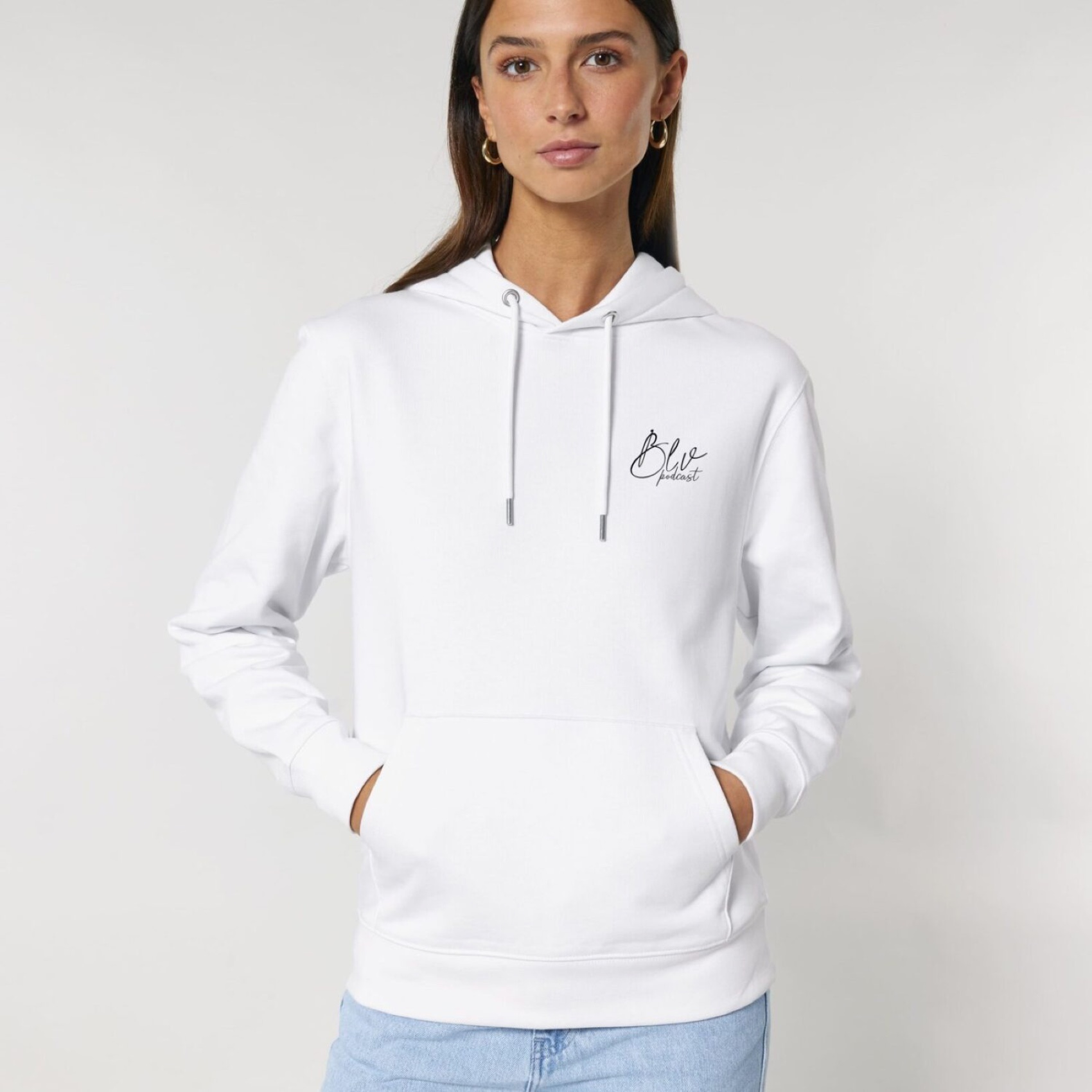 Colección JEN · Sudadera blanca