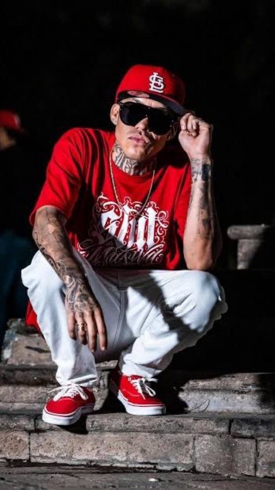 Lefty SM de rojo